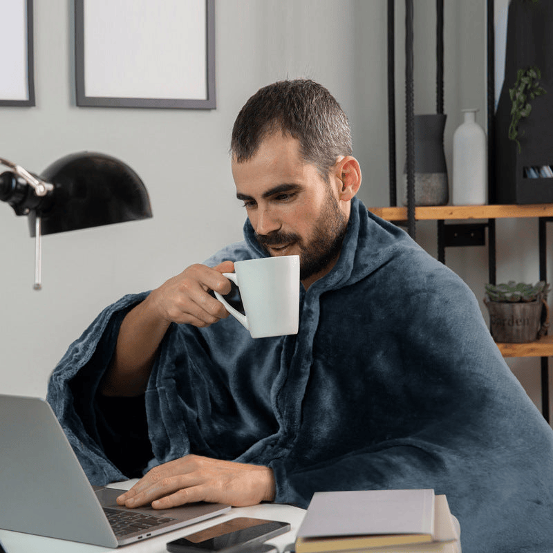 🔥 CloudCloak: 15-Second Rapid-Heat Electric Blanket with Double-Helix Carbon Fiber Core
