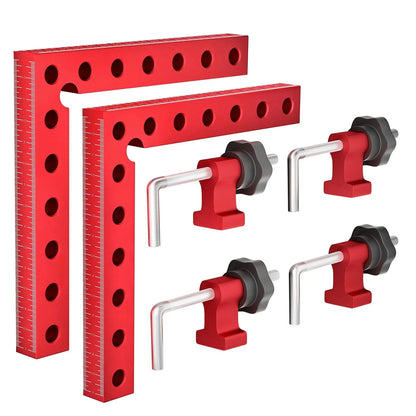 90-Degree Positioning Squares Right Angle Clamps Kit