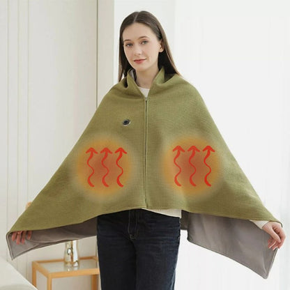🔥 CloudCloak: 15-Second Rapid-Heat Electric Blanket with Double-Helix Carbon Fiber Core
