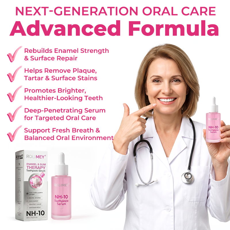 NH-10 Liquid Enamel Repair Serum — 10% Nano-Hydroxyapatite Tooth & Gum Care