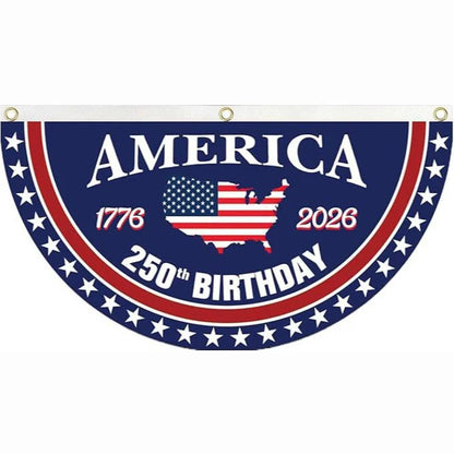 USA 250th Anniversary Banner — A Patriotic Statement for Your Home