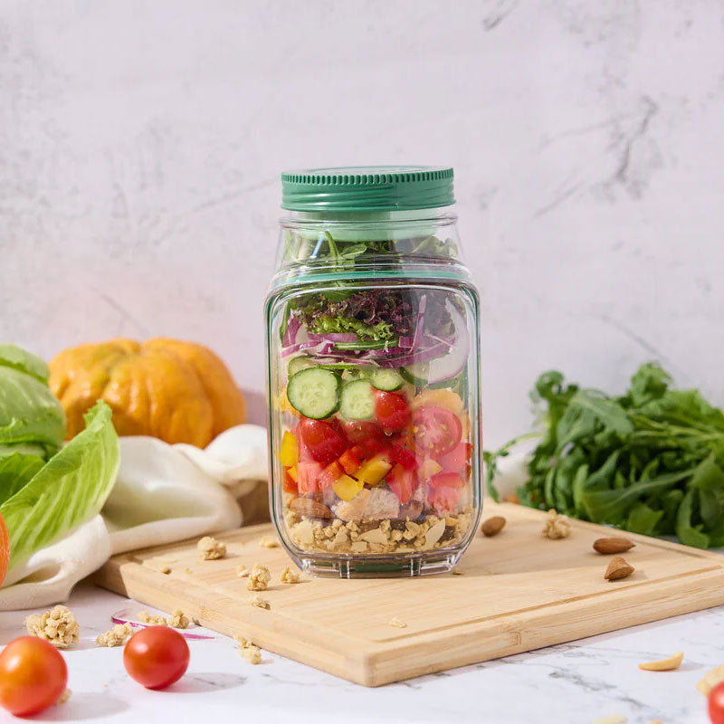 🥗 Salad Pod– Fresh & Crunchy Salads Anytime, Anywhere! 🌿💚 | Portable, Leakproof & Smart Meal Prep