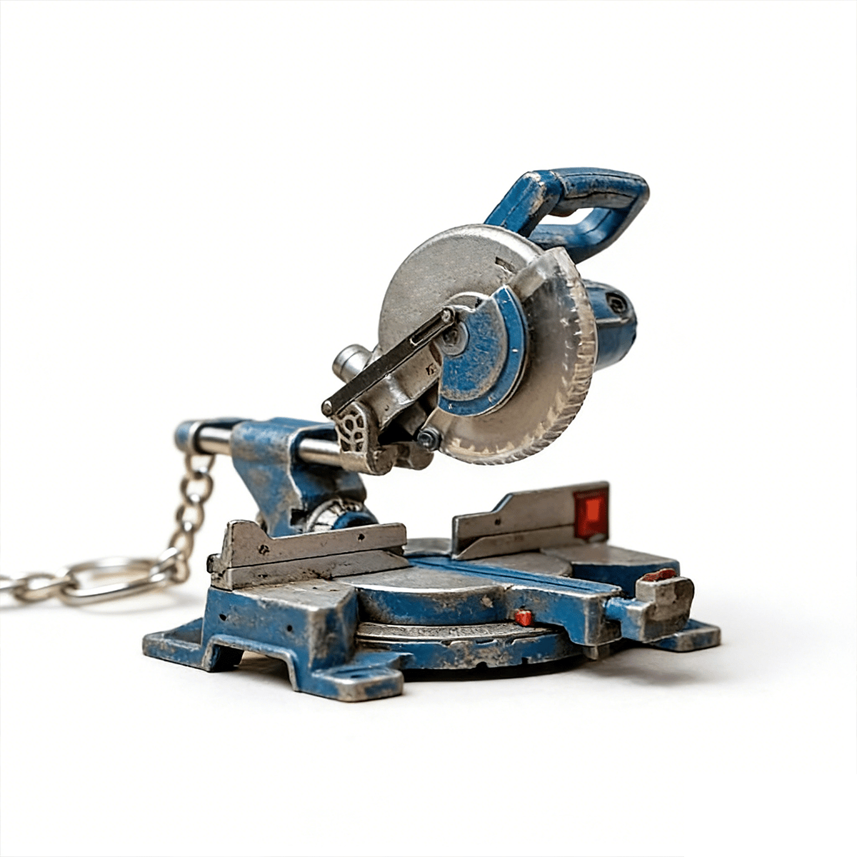 🛠️ 2-in-1 Mini Grinder Keychain: Functional Micro-Smoothing Tool & Authentic Hardware Collectible ⚙️