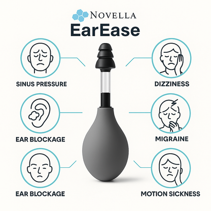 ODEIUN™ Ear Pressure & Head Tension Relief Device
