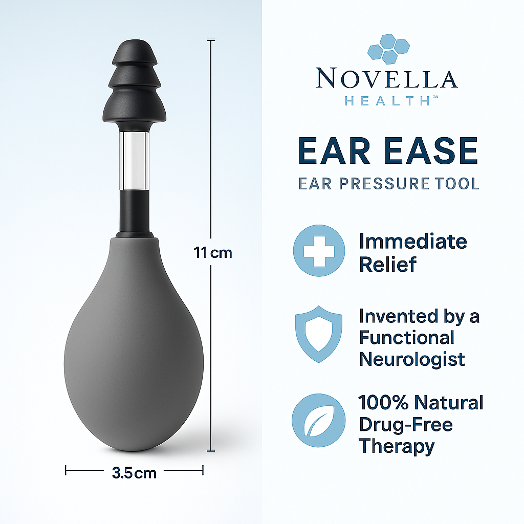 ODEIUN™ Ear Pressure & Head Tension Relief Device