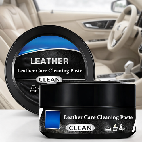 All-in-One Car Leather Care Cream – Deep Clean & UV Protection