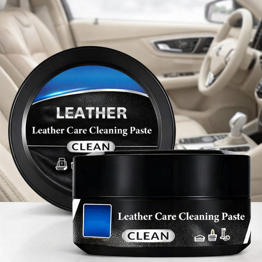 All-in-One Car Leather Care Cream – Deep Clean & UV Protection