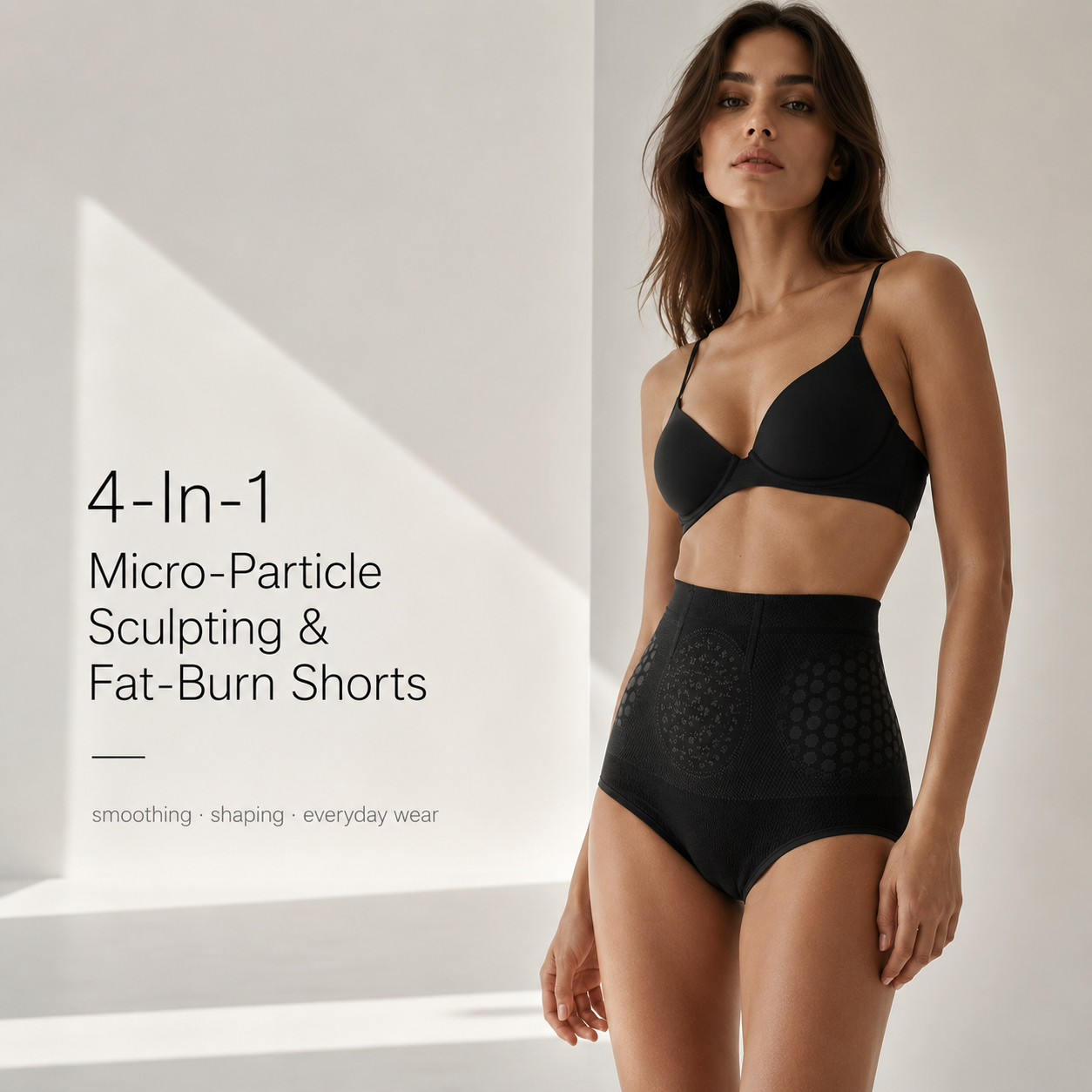 Last Day 50% OFF Moringa & Berberine 4‑In‑1 Micro‑Particle Sculpting & Fat‑Burn Shorts