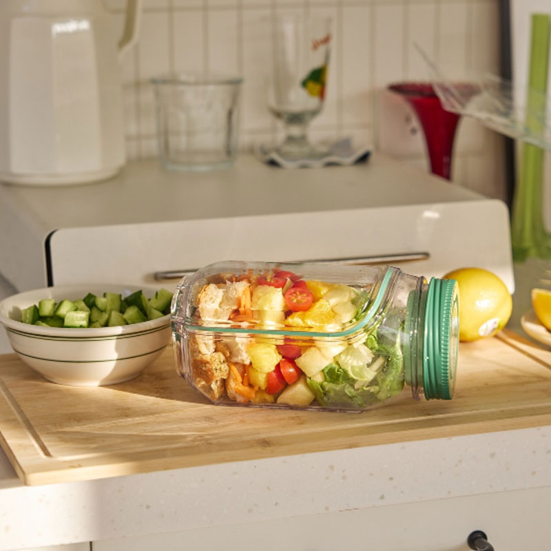 🥗 Salad Pod– Fresh & Crunchy Salads Anytime, Anywhere! 🌿💚 | Portable, Leakproof & Smart Meal Prep