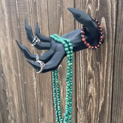 🎃🖤 Halloween Witch's Demon Hand Wall Hanging Statues – Spooky Gothic Home Decor 🖤🎃