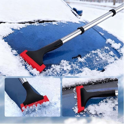 🔥 Last Day 49% OFF: Heavy-Duty Extendable Snow Brush & Ice Scraper ❄️