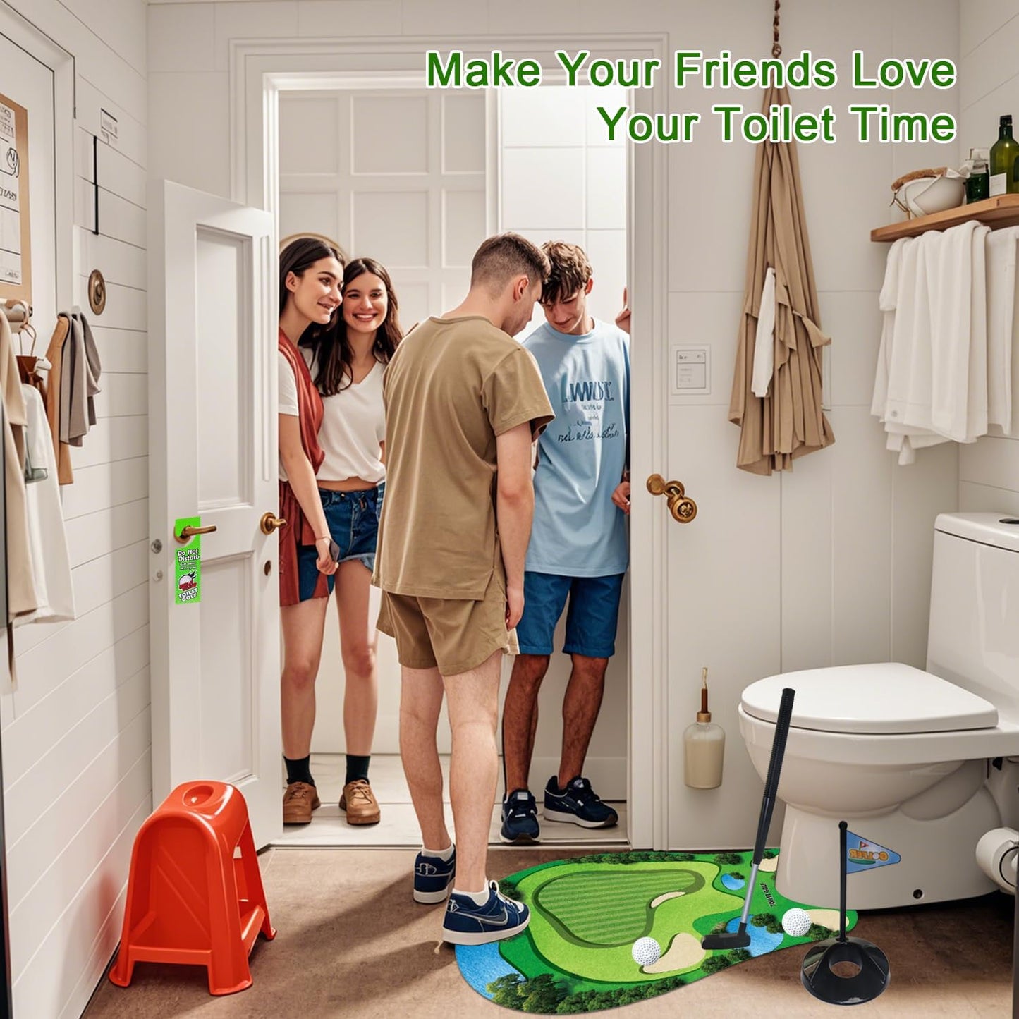 🚽⛳ Toilet Golf Game | Turn Bathroom Breaks into Tee Time Fun