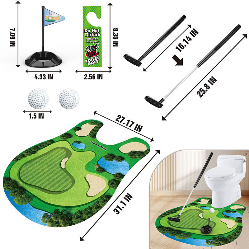 🚽⛳ Toilet Golf Game | Turn Bathroom Breaks into Tee Time Fun