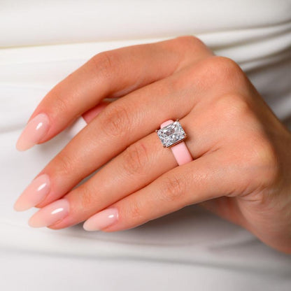 🔥Buy 1 Get 1 Free🔥ODALT Silicone Ring – Emerald Cut CZ | Patent-Pending Design