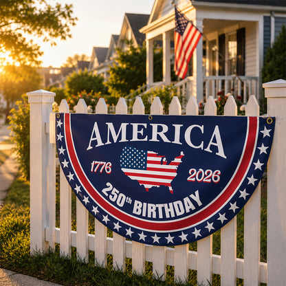 USA 250th Anniversary Banner — A Patriotic Statement for Your Home