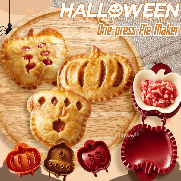 ODEIUN™ Halloween One-Press Hand Pie Maker – Fun & Easy Spooky Treats 🎃🥧👻
