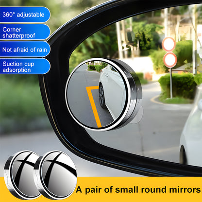 🔥 Buy 2 Get 1 Free — Car Blind Spot Mirror (1 Pair) | 360° Wide-Angle Safety Mirrors