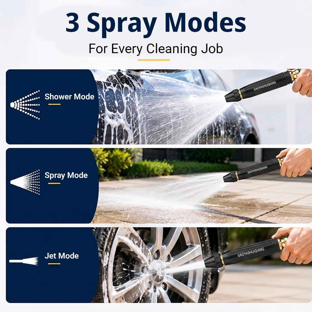 Universal High-Pressure Metal Water Jet Nozzle