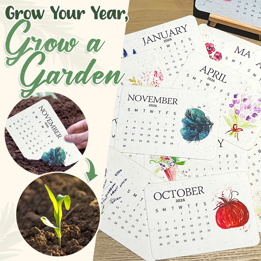 🌱 The 2026 Blooming Calendar — A Garden That Begins With Spring