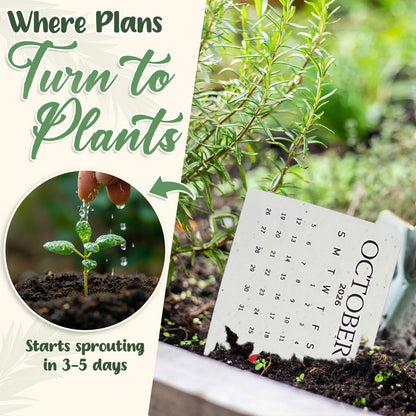 🌱 The 2026 Blooming Calendar — A Garden That Begins With Spring