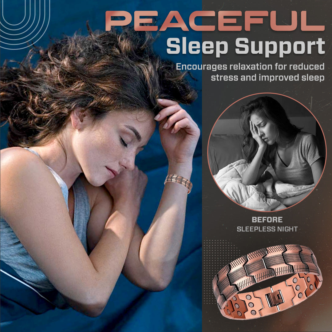 ✨Copper Magnetic Therapy Bracelet | Relieve Fatigue, Boost Energy & Circulation