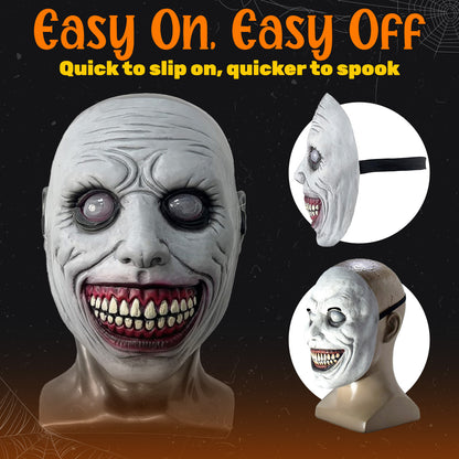 🔥Hot Sale😱 Halloween Scary Zombie Mask Set
