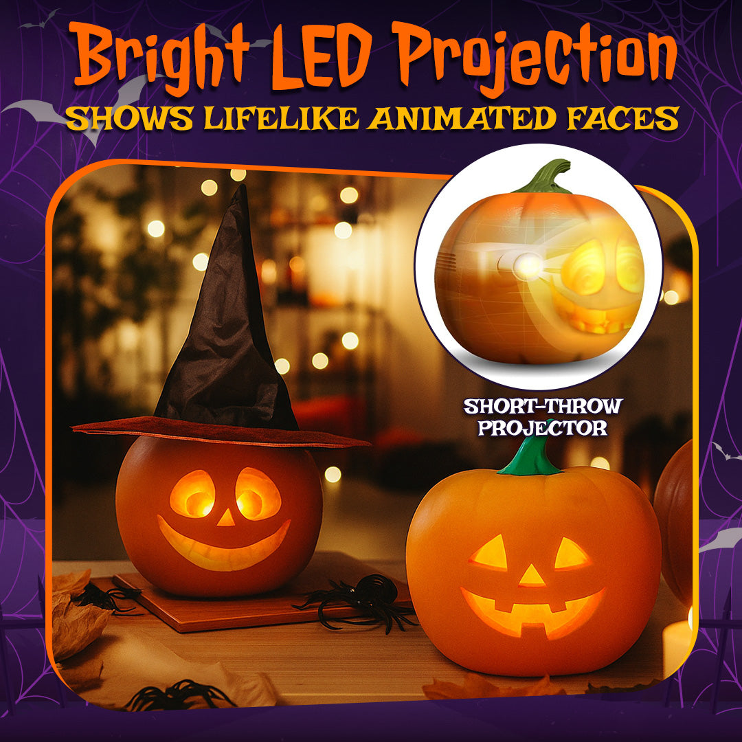 🎃 Talking & Singing Pumpkin 🎶 – Spooky Halloween Decoration with Lights & Sound ✨