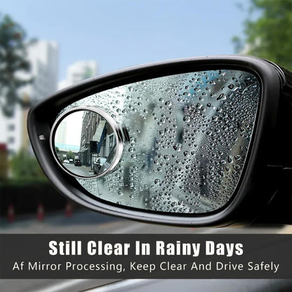 🔥 360° HD Blind Spot Mirror – Wide Angle Car Safety Mirror (2PCS)