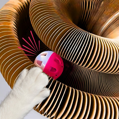 🐾 JEREMYTIS™ Telescopic Tunnel Cat Scratcher