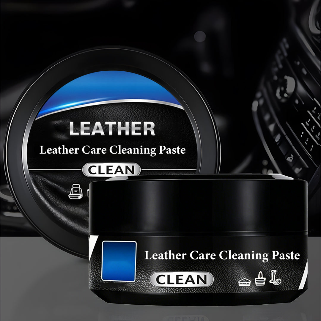 All-in-One Car Leather Care Cream – Deep Clean & UV Protection