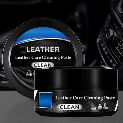 All-in-One Car Leather Care Cream – Deep Clean & UV Protection