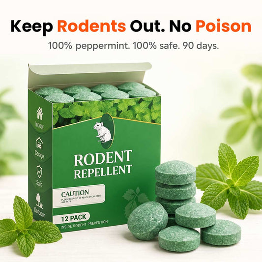 🚫🐀 12-Pack Popular Natural Rodent Repellent Balls