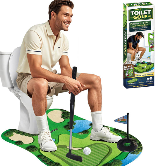 🚽⛳ Toilet Golf Game | Turn Bathroom Breaks into Tee Time Fun