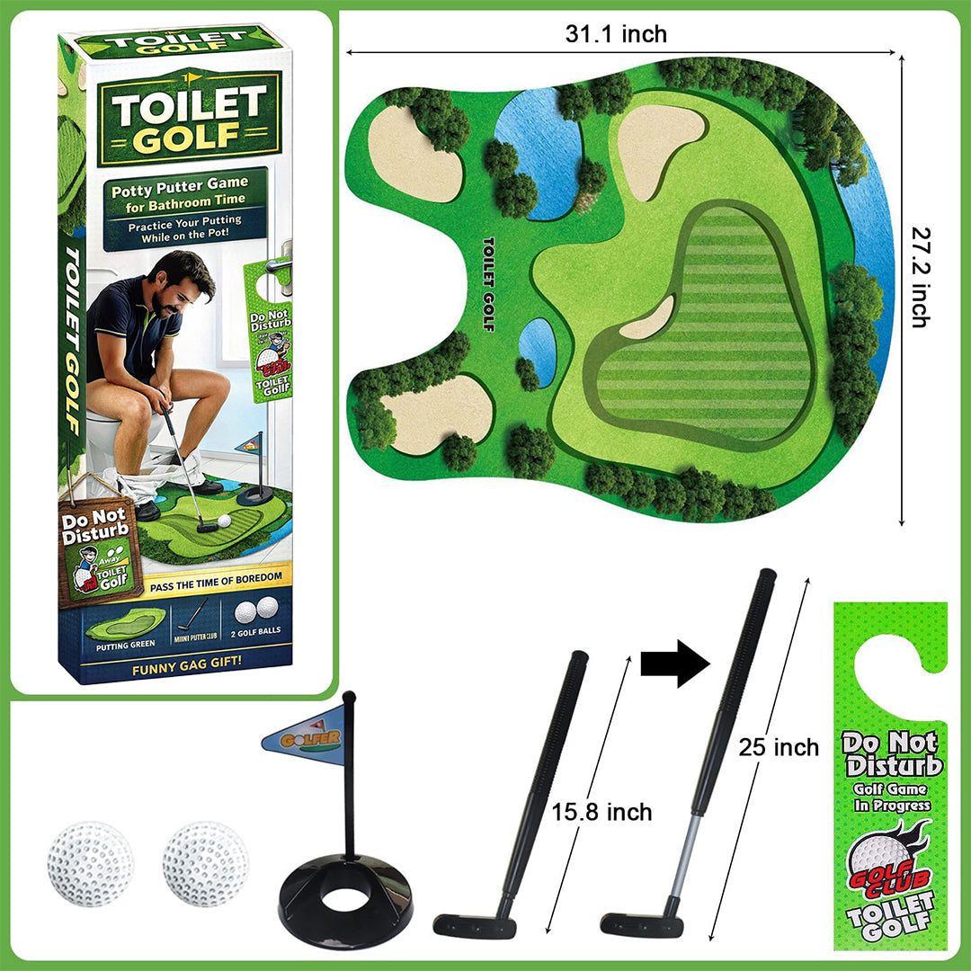 🚽⛳ Toilet Golf Game | Turn Bathroom Breaks into Tee Time Fun