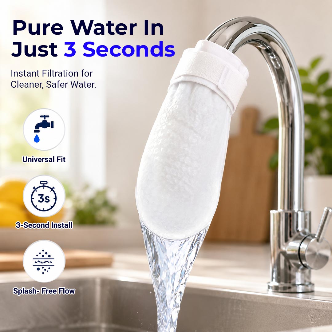 Universal Faucet Filter Bags for Rust & Sediment