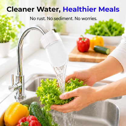 Universal Faucet Filter Bags for Rust & Sediment