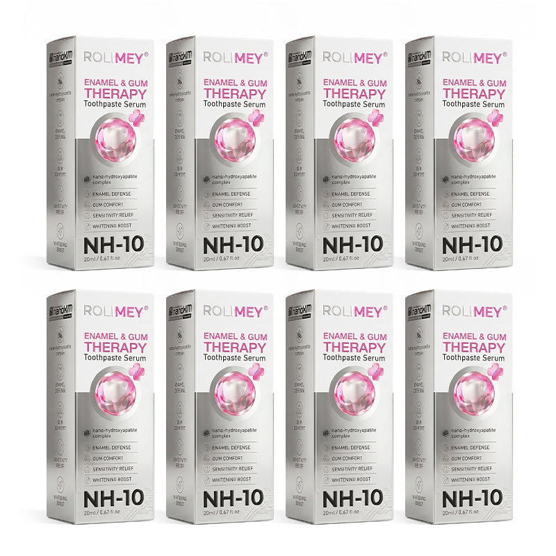 NH-10 Liquid Enamel Repair Serum — 10% Nano-Hydroxyapatite Tooth & Gum Care