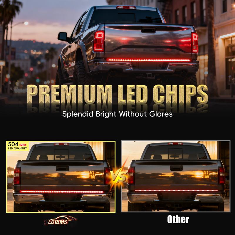 🔥 50% OFF | 60" Triple-Row LED Tailgate Light Bar - 5-Function Weatherproof Strip ✨