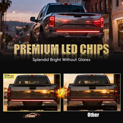 🔥 50% OFF | 60" Triple-Row LED Tailgate Light Bar - 5-Function Weatherproof Strip ✨