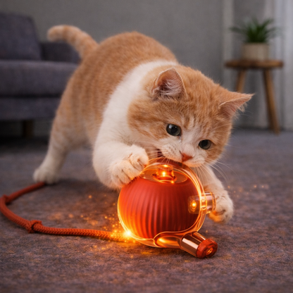 Interactive Smart Ball - The Ultimate Cat Bore-Buster ⚡