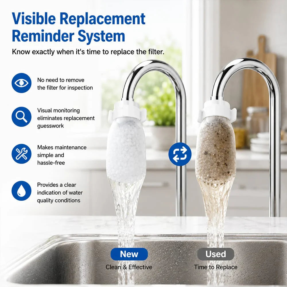 Universal Faucet Filter Bag Effective filtration for tap water and spring water, removes rust and various impurities