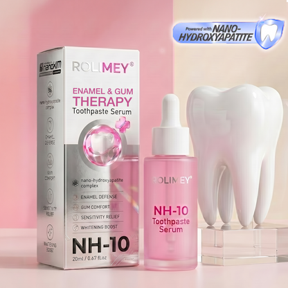 NH-10 Liquid Enamel Repair Serum — 10% Nano-Hydroxyapatite Tooth & Gum Care