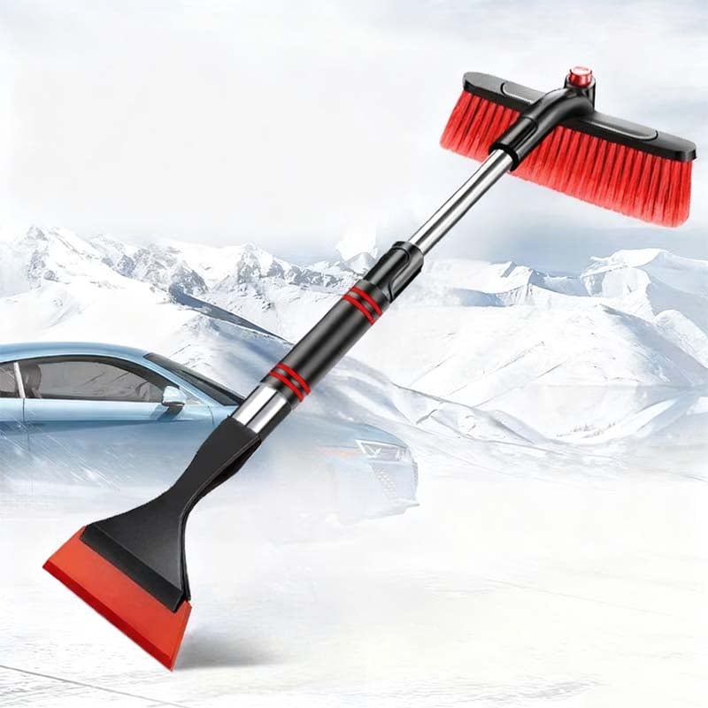 🔥 Last Day 49% OFF: Heavy-Duty Extendable Snow Brush & Ice Scraper ❄️