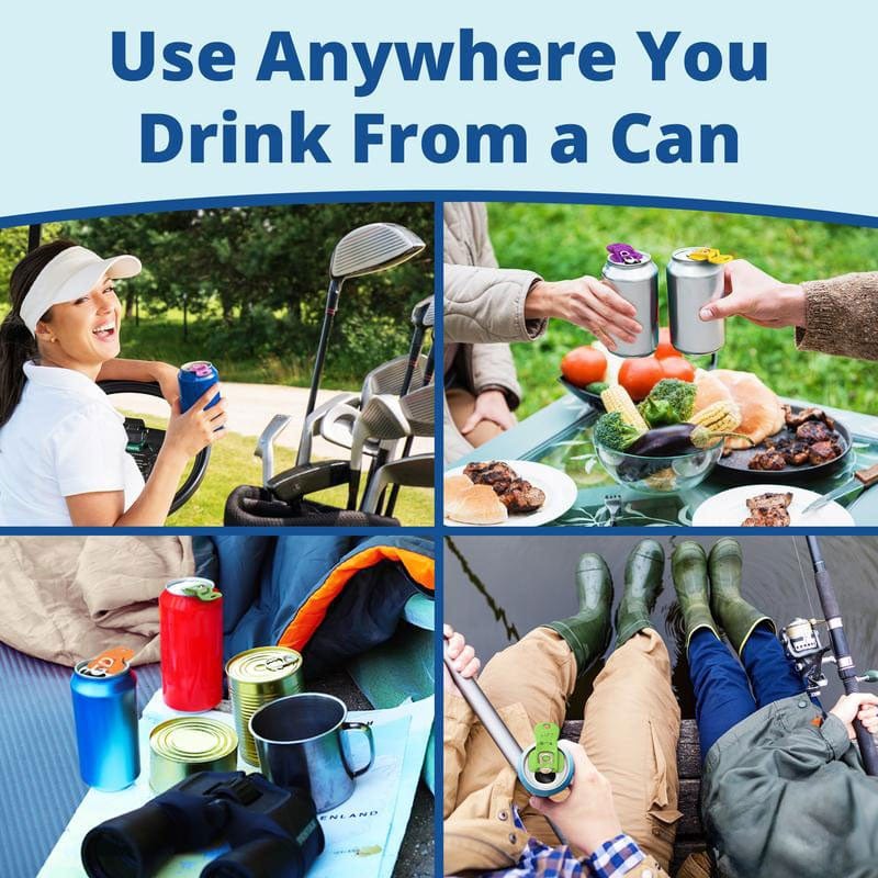 🔥 ZAKDAVI® Easy Tab Opener & Drink Protector 🍺✨ – Effortless Opening, Spill-Free Sipping Anytime!