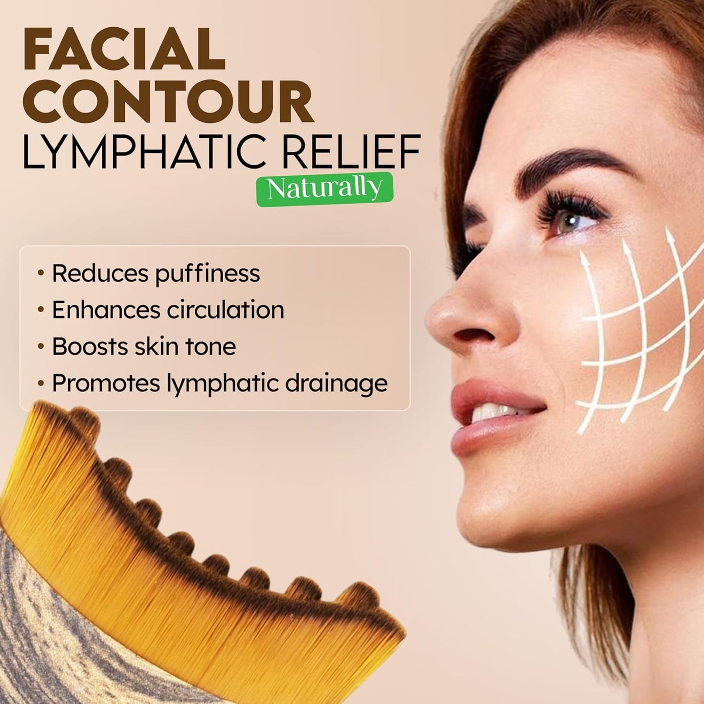 ✨ ODEIUN™ Lymphatic Sculpting Brush