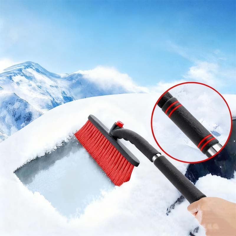 🔥 Last Day 49% OFF: Heavy-Duty Extendable Snow Brush & Ice Scraper ❄️