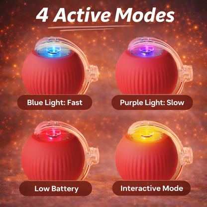 Interactive Smart Ball - The Ultimate Cat Bore-Buster ⚡