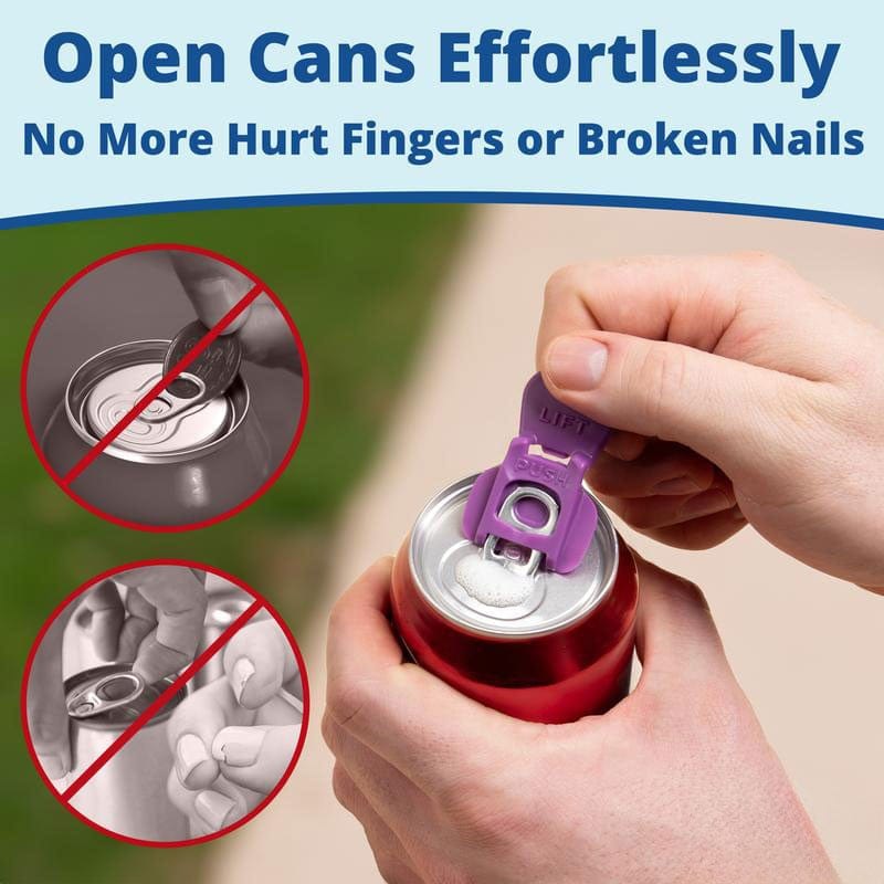 🔥 ZAKDAVI® Easy Tab Opener & Drink Protector 🍺✨ – Effortless Opening, Spill-Free Sipping Anytime!