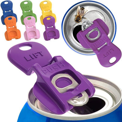 🔥 ZAKDAVI® Easy Tab Opener & Drink Protector 🍺✨ – Effortless Opening, Spill-Free Sipping Anytime!