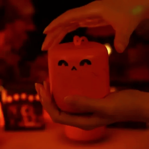 JEREMYTIS™ Collapsible Halloween Pumpkins Lantern 🎃✨ – Rechargeable Jack-O’-Lantern Light 🔋🌙